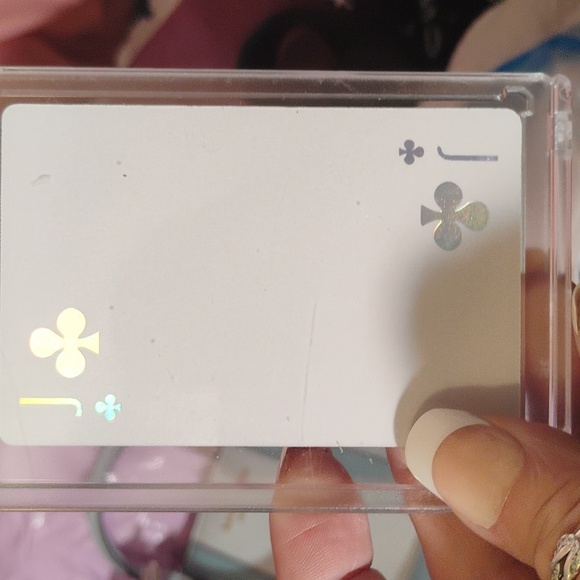 Accessories - giveaway Dior Jack of clubs card